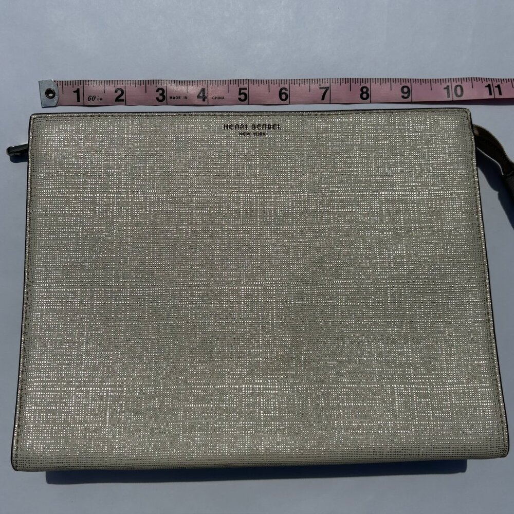 Henri Bendel W57th Cosmetic Clutch - White Gold - Picture 11 of 14